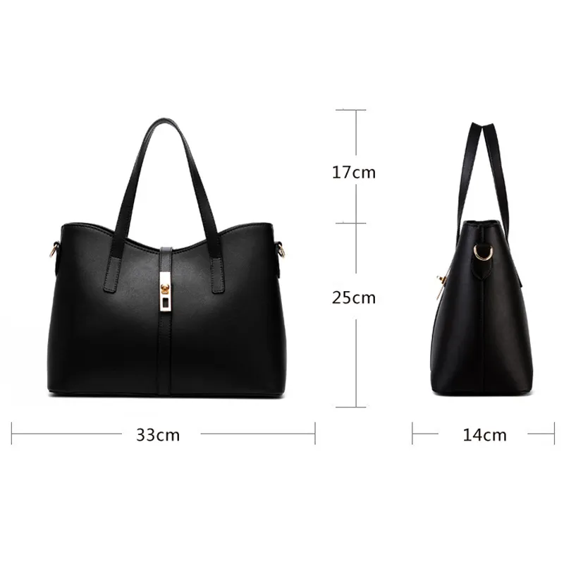 HBP handbags purses hard handle handbag For women PU Leather shoulder bags Forfemale business style crossbody bag