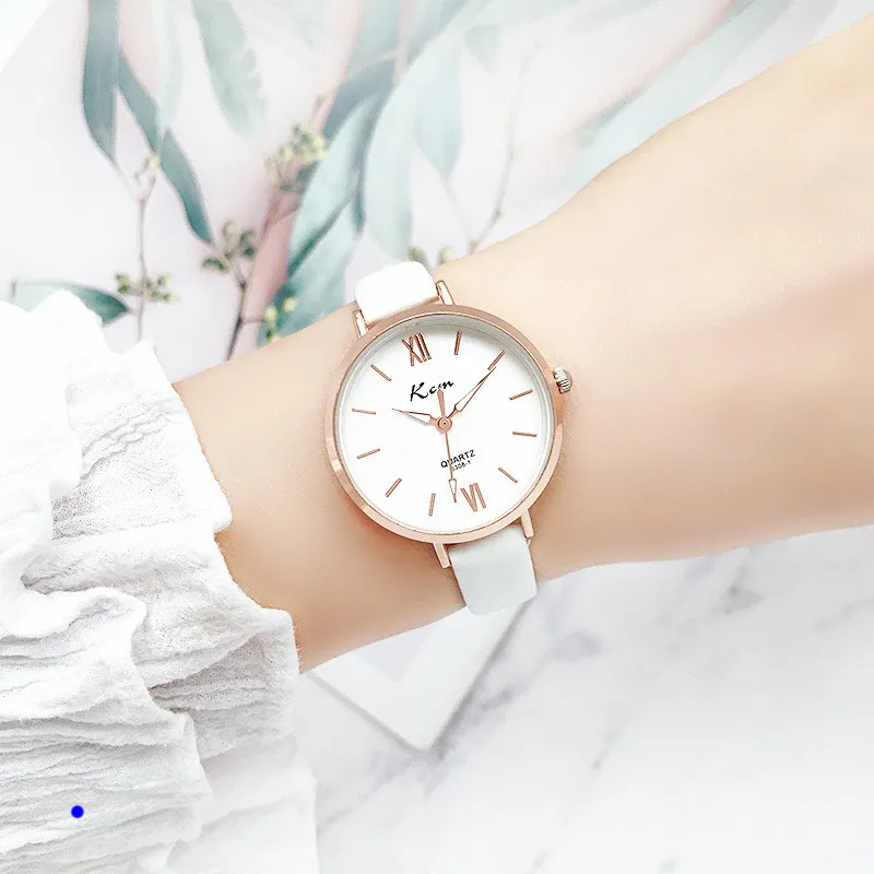 Shengke Quartz Watch Relogio Feminino Ladies Leather Classic Casual Analog Watches Women Simple Waterproof Wristwatches montre de luxe Gifts